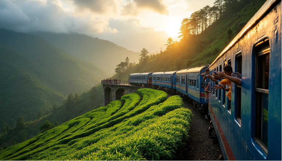 Kandy to Ella Train