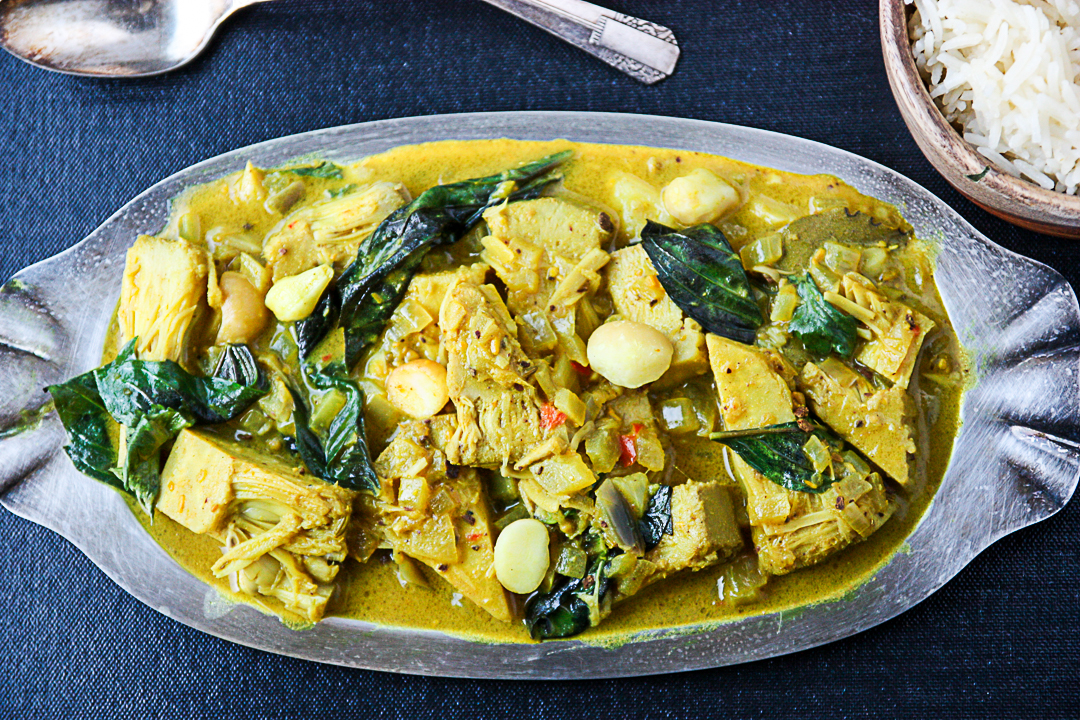 green jackfruit curry