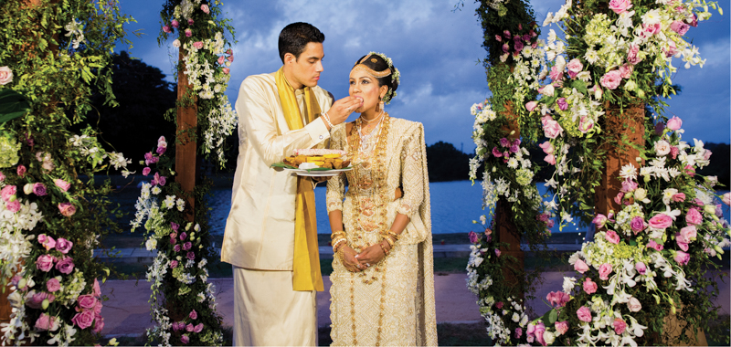 Image result for auspicious seven sri lanka wedding