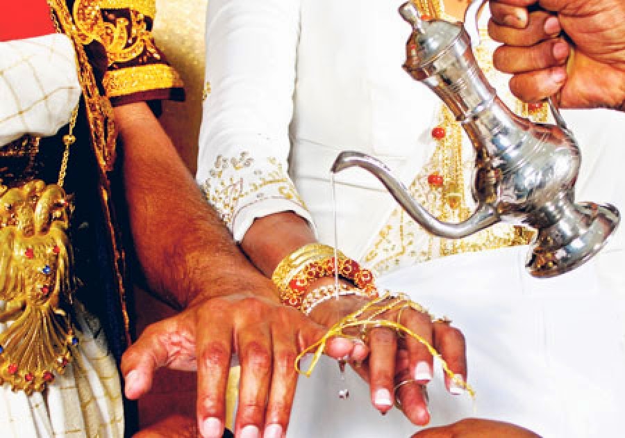 sri lanka culture of marriage