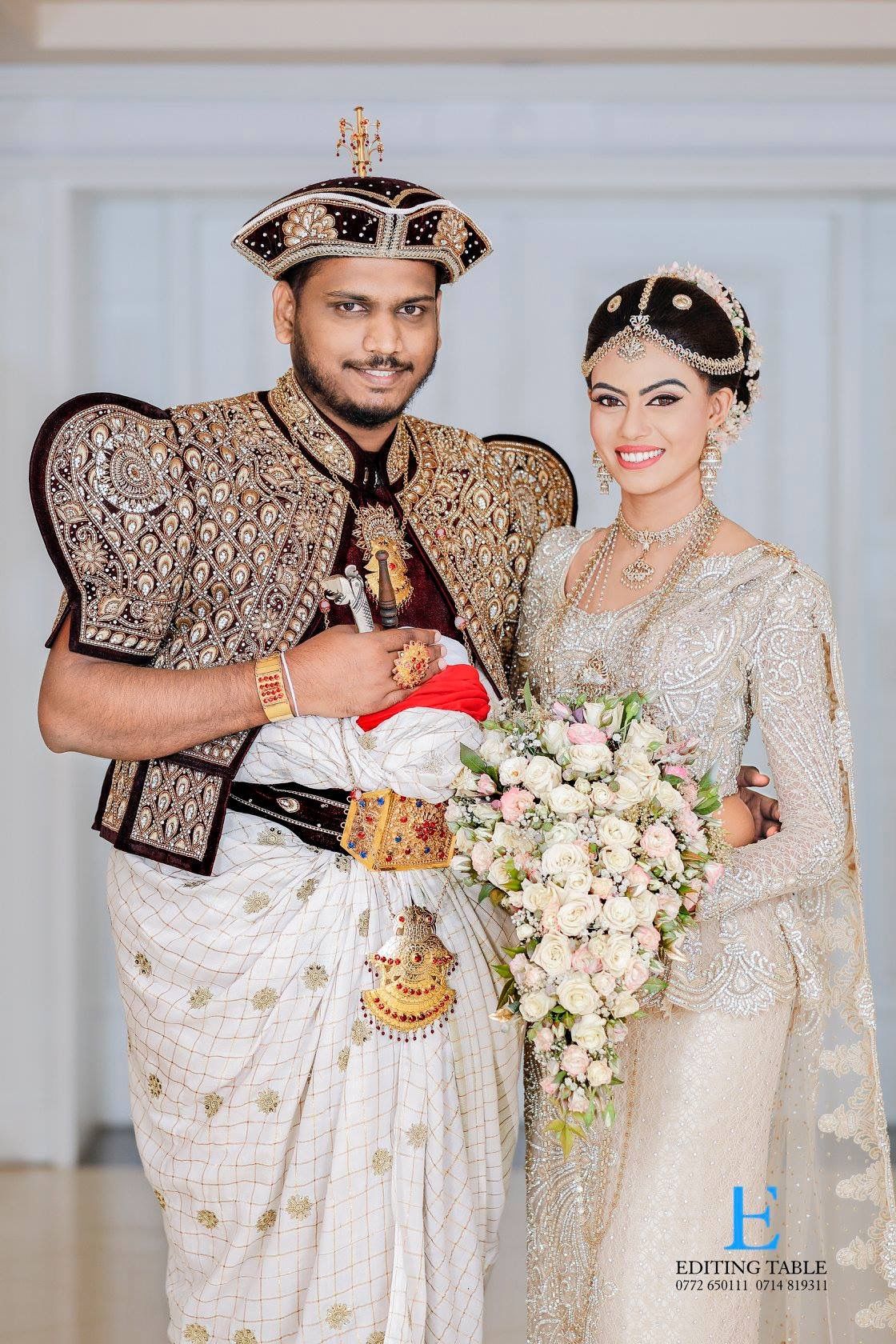 Bride Wedding dress Srilankan