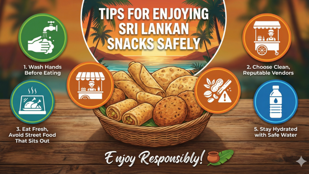 Tips for Enjoying Sri Lankan Snacks Safely
