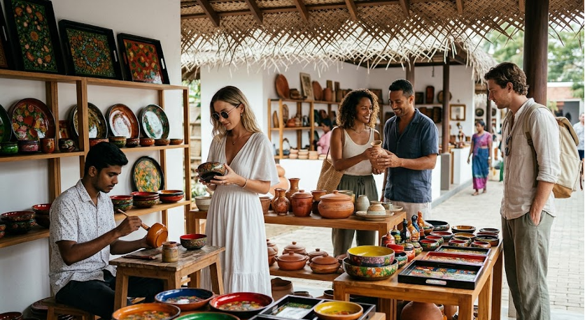 Lacquerware and Pottery